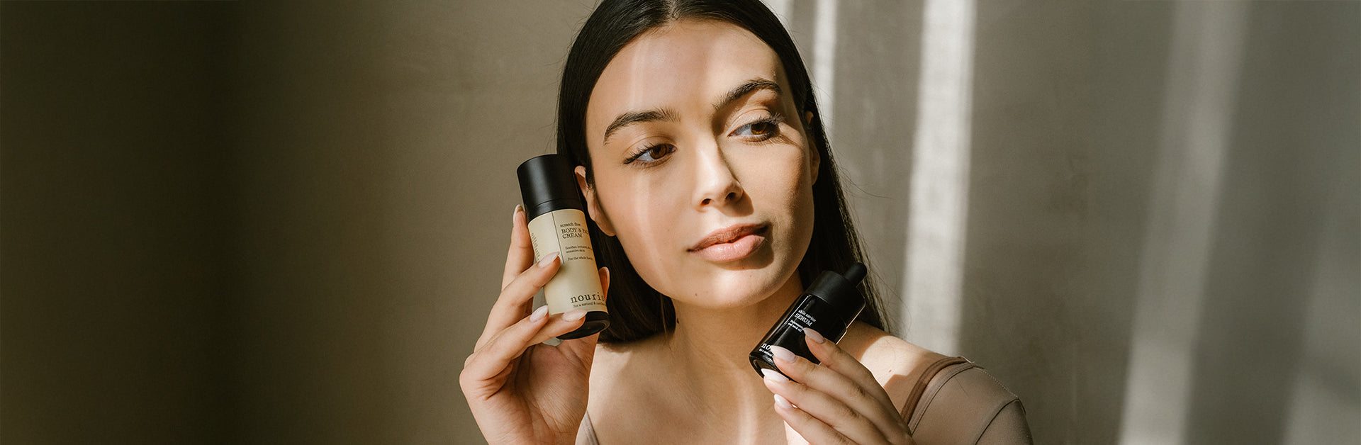 Web Banner-body and Face Cream-Skin Saver Serum 