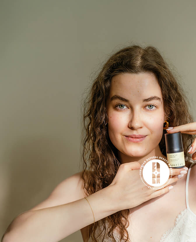nourist banner Eye&lip cream model charlotte mobile